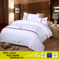 Polyester cotton satin piping string decoration bed sheet cover